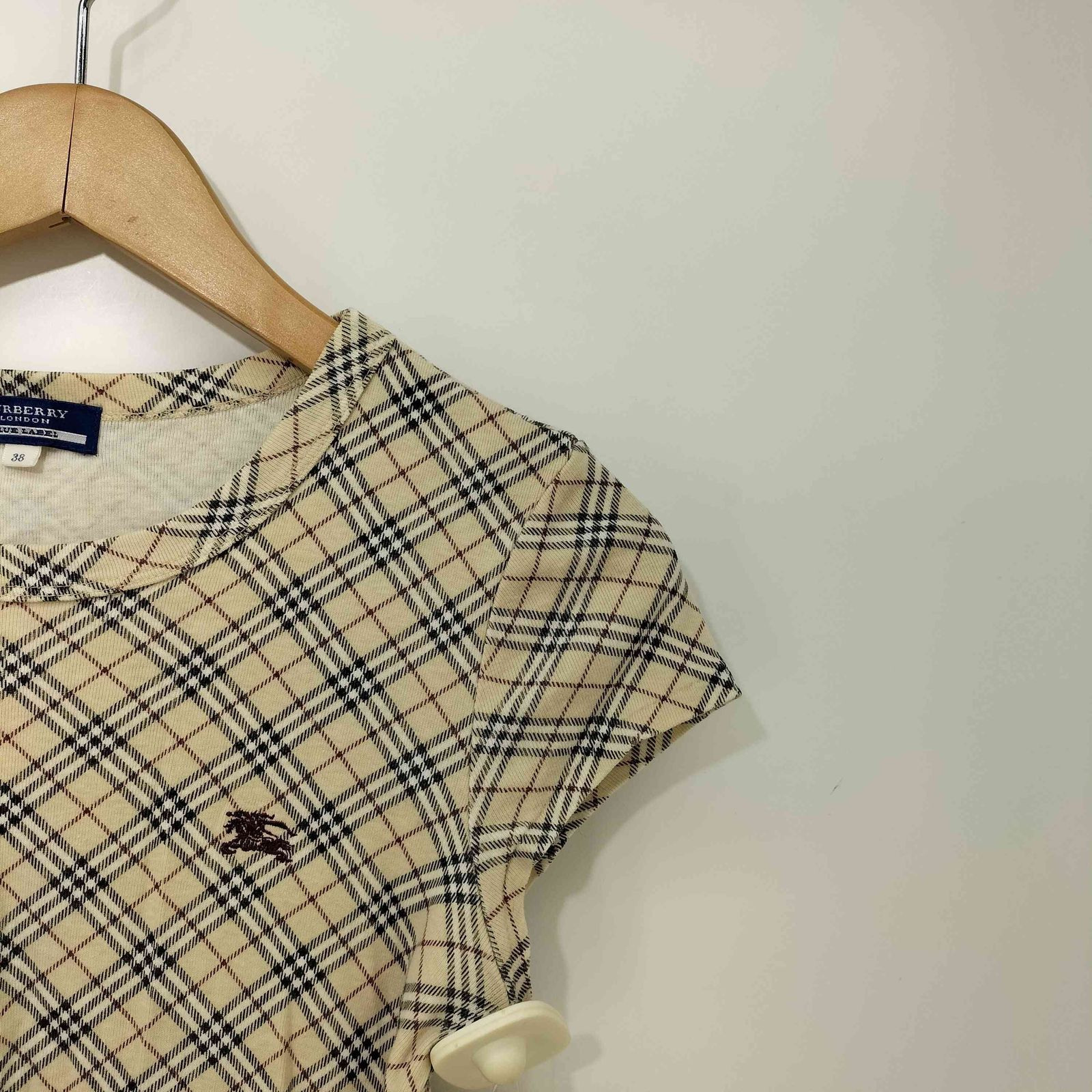 バーバリーブルーレーベル BURBERRY BLUE LABEL ノバチェック ホース