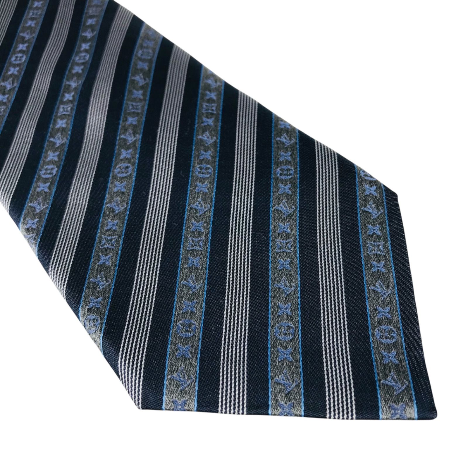 美品☆LOUIS VUITTON☆ルイヴィトン・メンズ レジメンタルストライプ