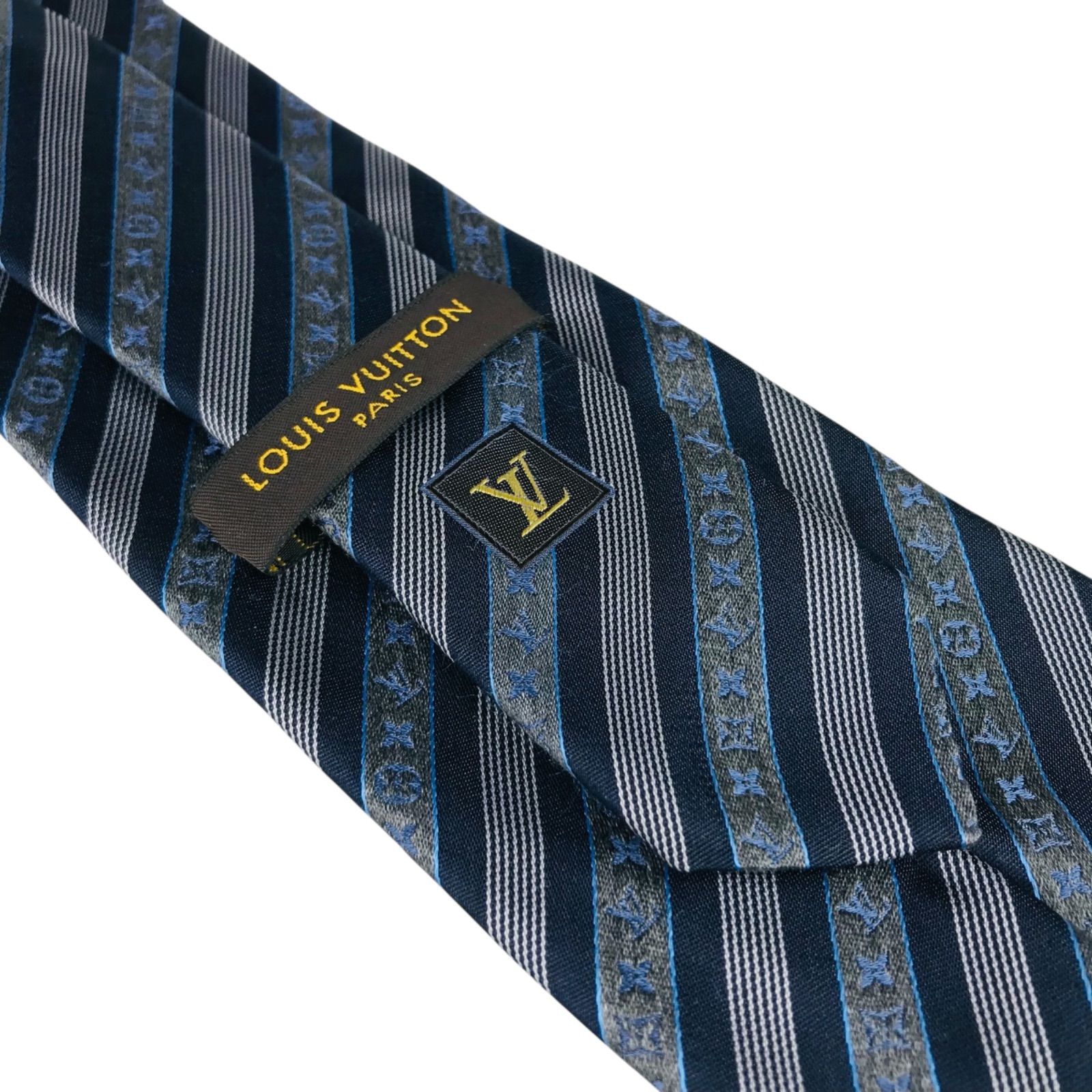 美品☆LOUIS VUITTON☆ルイヴィトン・メンズ レジメンタルストライプ