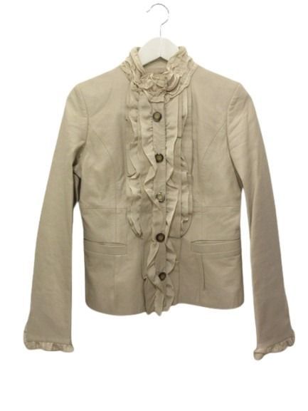 オースチン リード Austin Reed レザージャケット 革ジャン 羊革 40