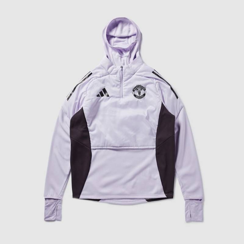 【送料無料・匿名配送】adidas アディダス マンチェスターユナイテッド 25/26 ウィンタートップ トレーニングウェア 練習着 長袖 紫（パープルティント）新品 正規品 14,386円