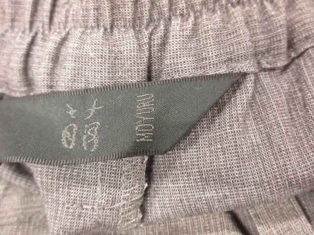 センソユニコ Senso unico MOYURU もゆる ズボン ワイド パンツ 変形