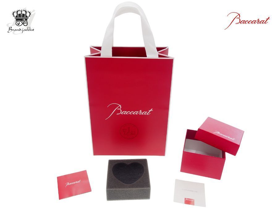 バカラ 紙袋 ショッパー 空箱 ハート ペーパーウェイト用 ラッピング