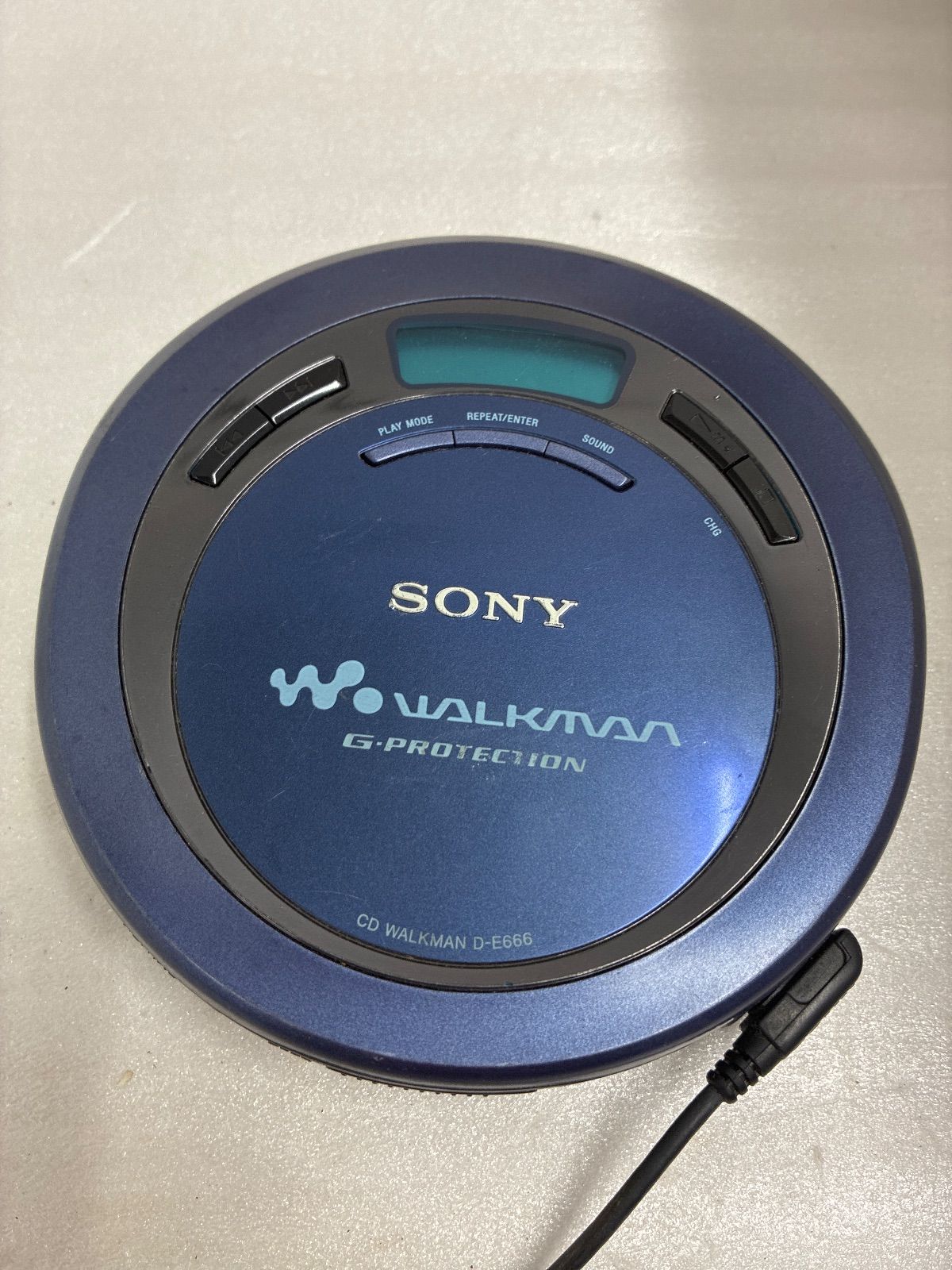 ポータブルCDプレーヤー SONY D-E666 ジャンク品 - メルカリ