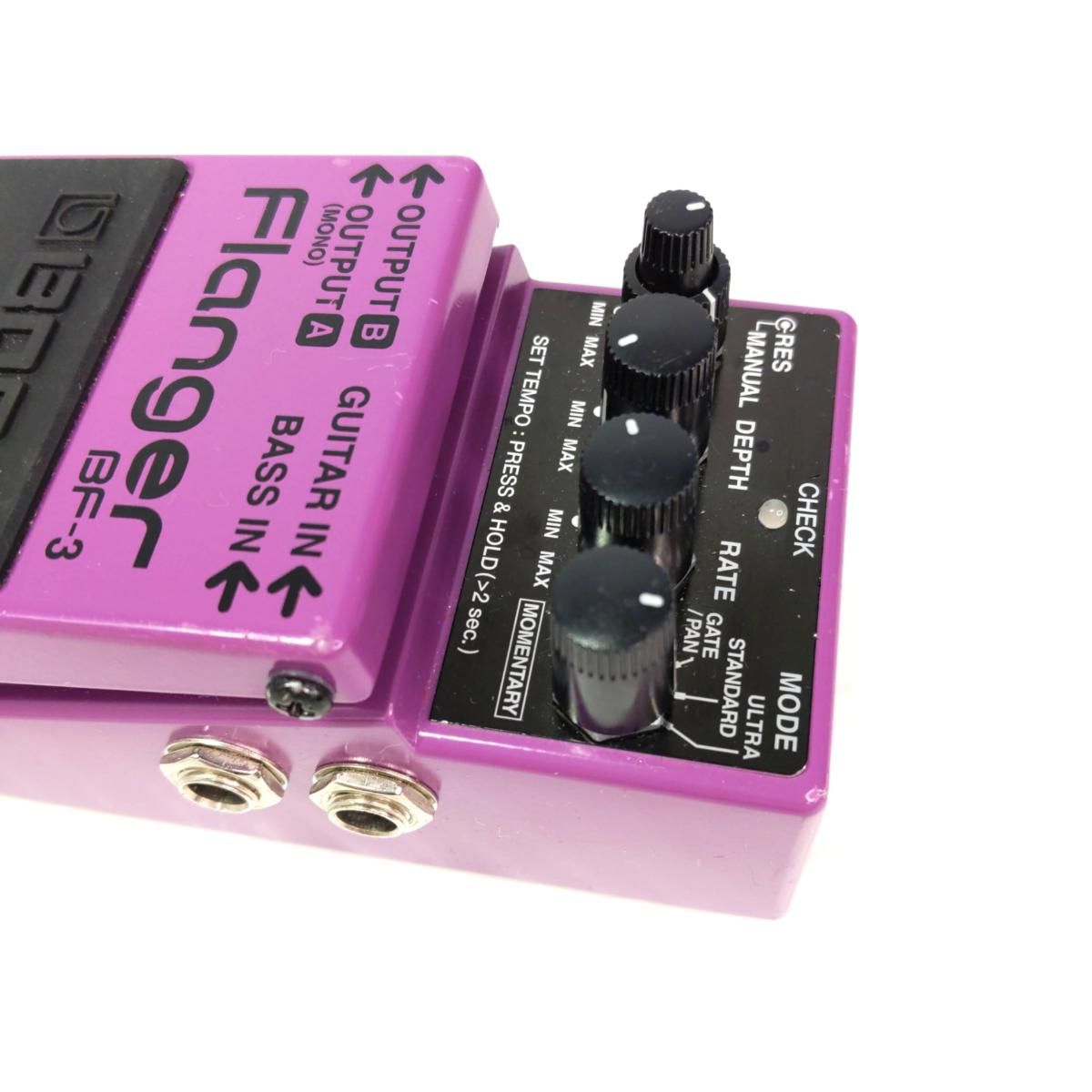 中古品】BOSS ボス エフェクター フランジャー BF-3〇YR-54617〇