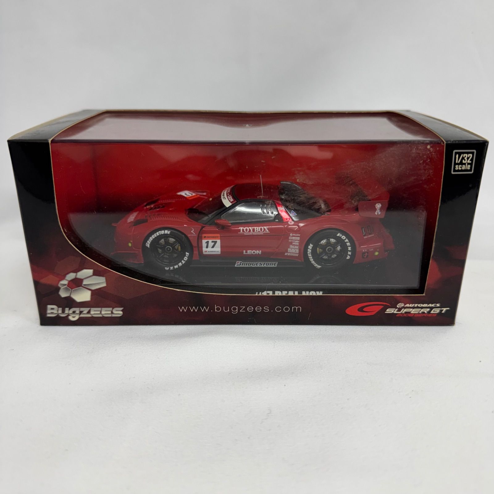 中古】1/32 scale Bugzees 2008 SUPER GT GT500 #17 REAL NSX