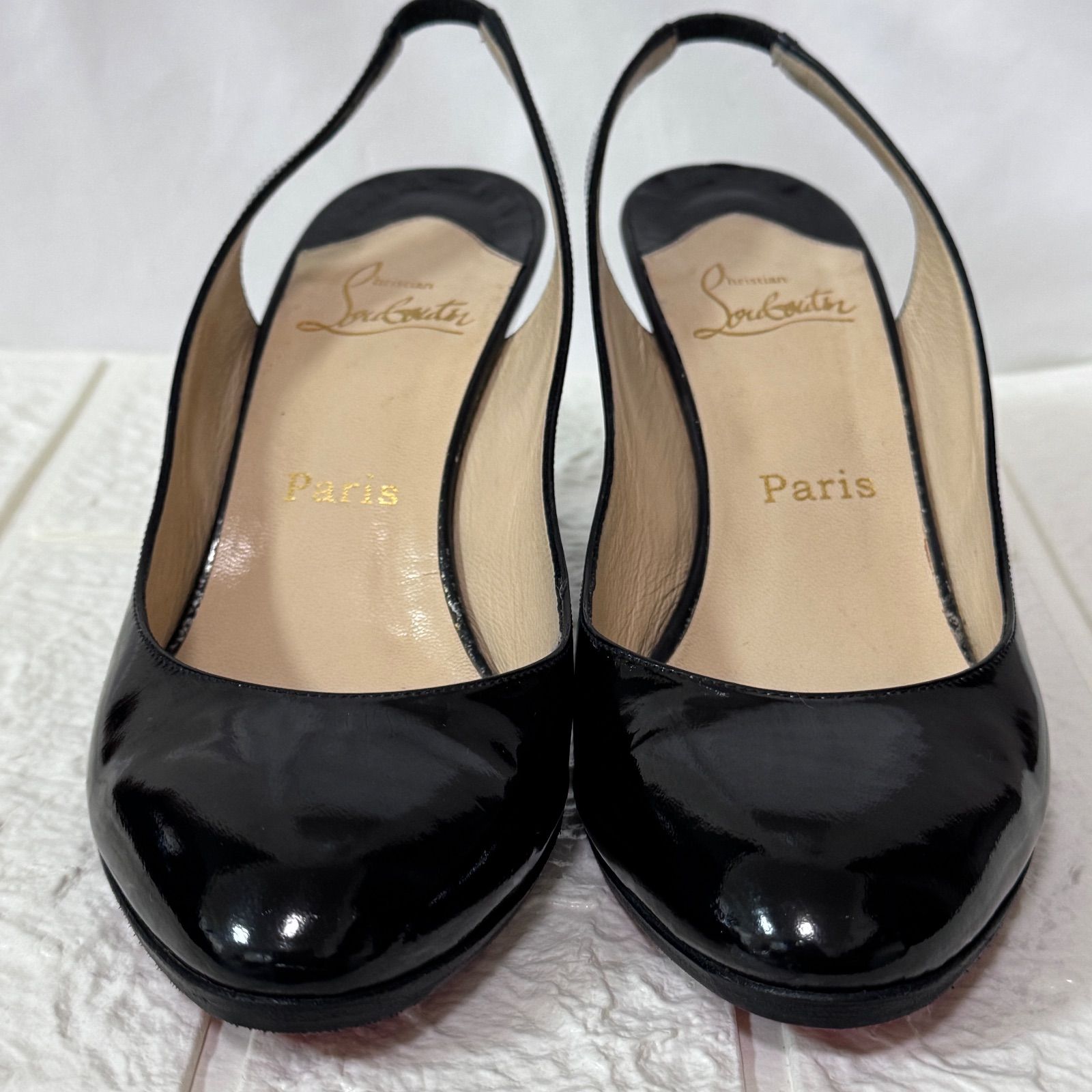 Christian Louboutin クリスチャンルブタン パテントレザー パンプス