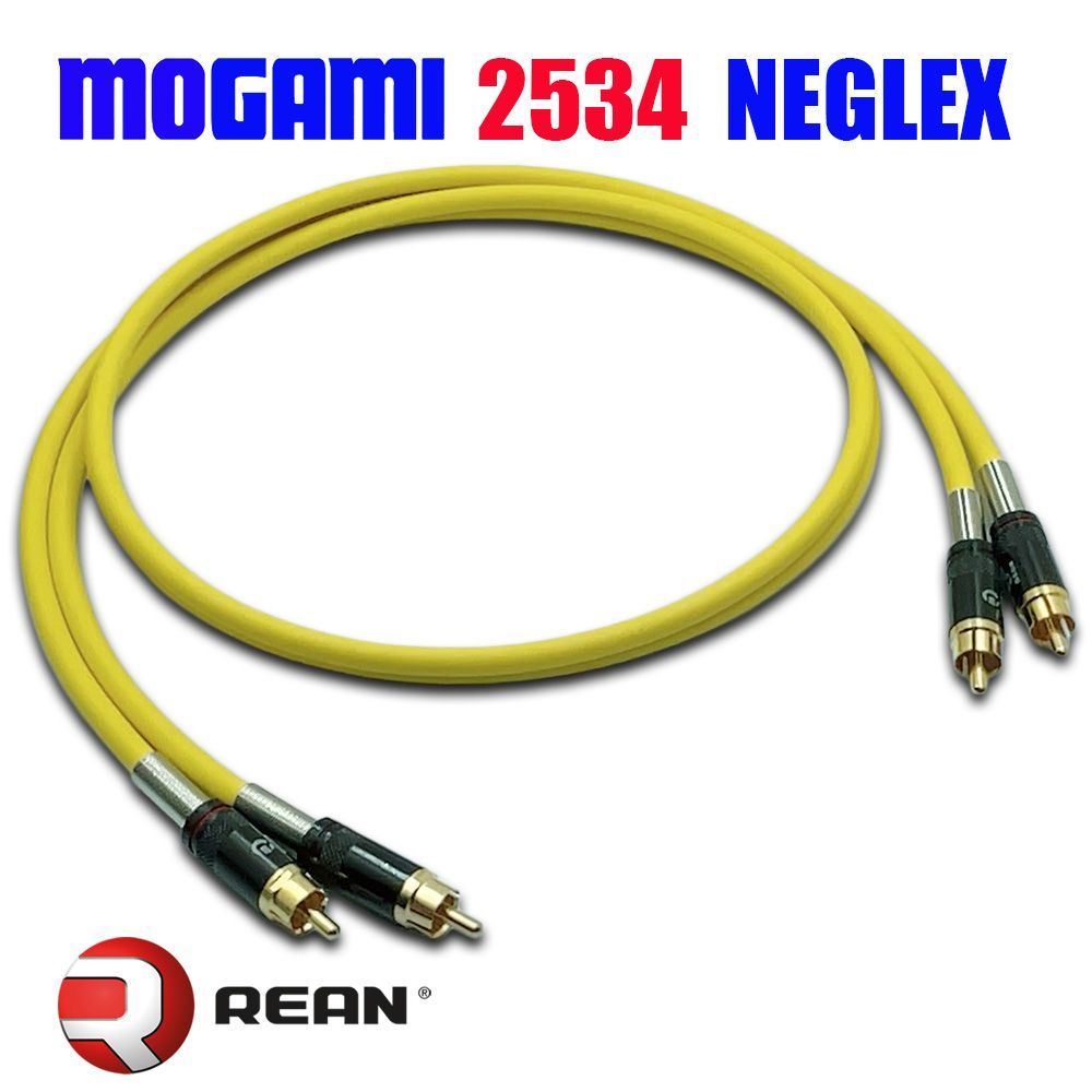 MOGAMI 2534】モガミ RCAオーディオラインケーブル RCAケーブル 2本