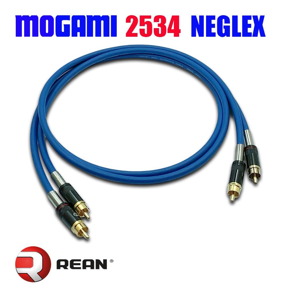 MOGAMI 2534】モガミ RCAオーディオラインケーブル RCAケーブル 2本