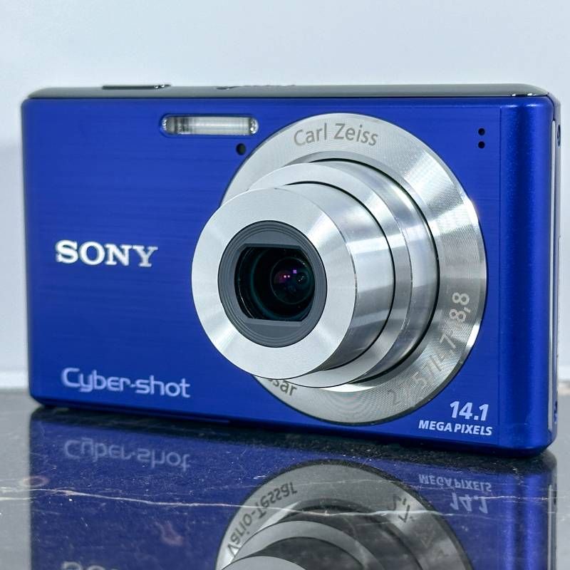 Sony Cyber-shot DSC-W530 ブルー コンパクトデジタルカメラ 1410万