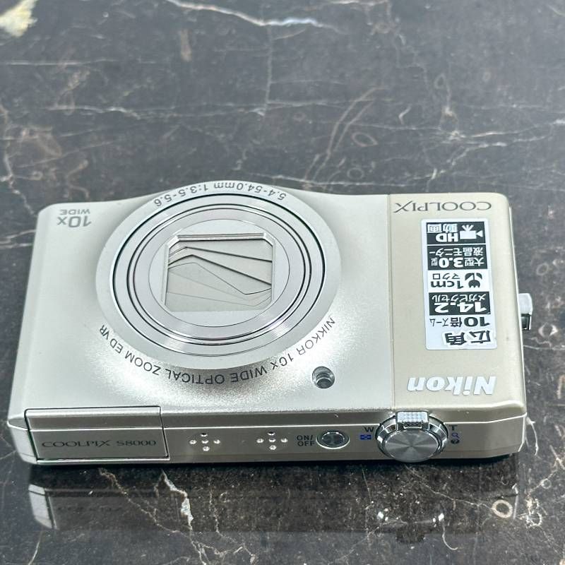 Nikon COOLPIX S8000 シャンパンシルバー コンパクトデジタルカメラ