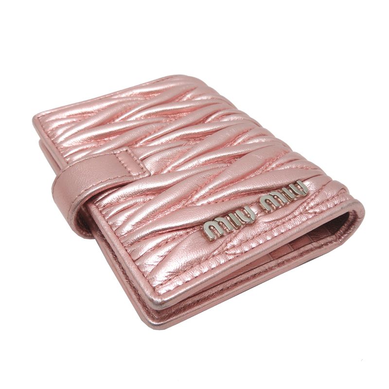 ミュウミュウ 二つ折り財布 5MV016 - メルカリ