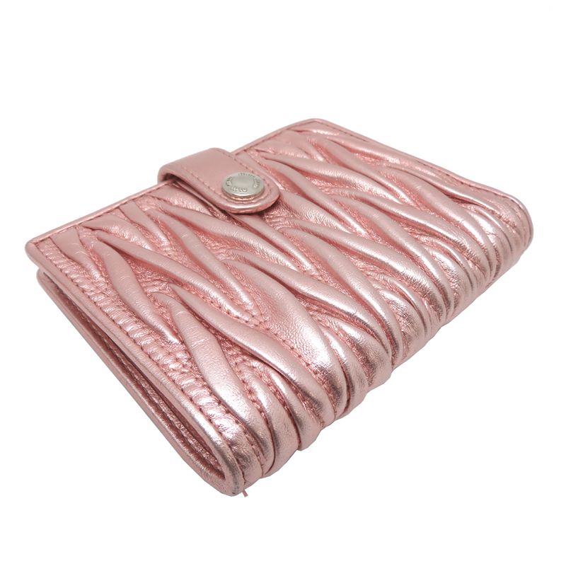 ミュウミュウ 二つ折り財布 5MV016 - メルカリ