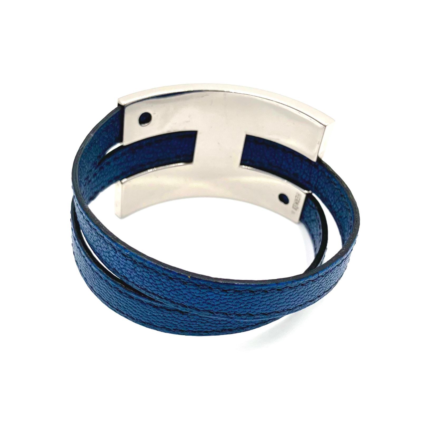 美品 HERMES エルメス プスプス ブレスレット バングル Hモチーフ