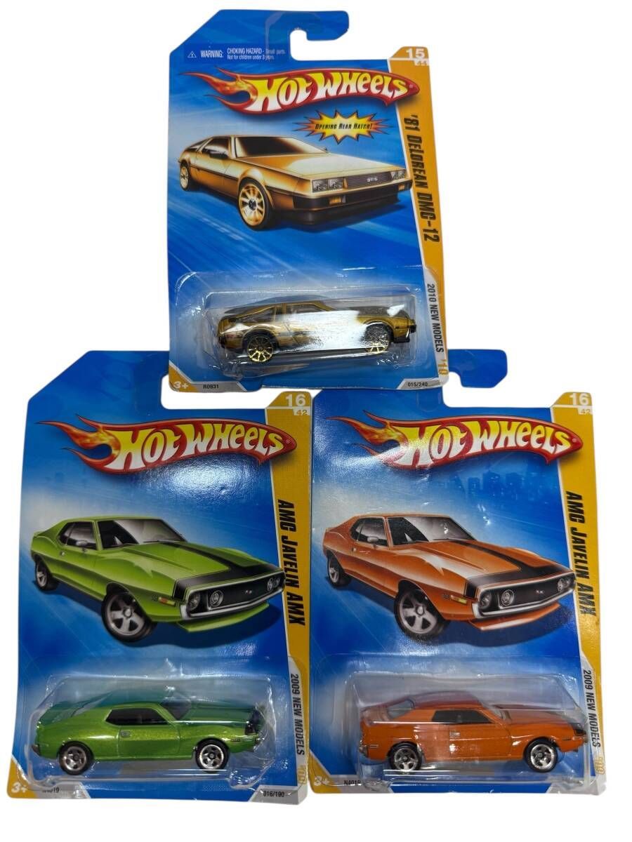 ホットウィール『2009 NEW MODELS AMG JAVELIN AMX』2台 『2010 NEW