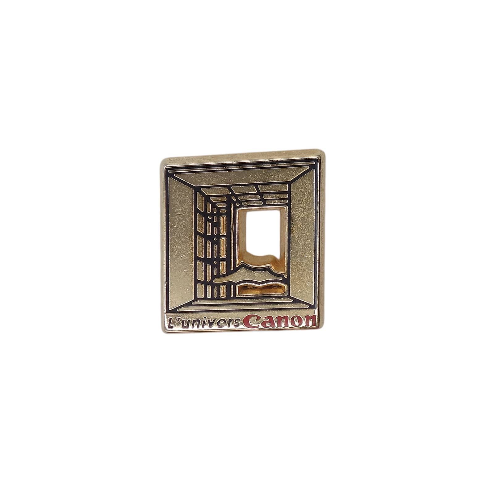 フランス Canon キャノン 90's レトロ 企業 ピンズ ARTHUS BERTRAND