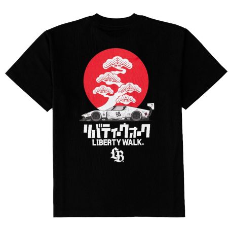 新品 LIBERTY WALK リバティーウォーク Bonsai Hinomaru Miura Tee