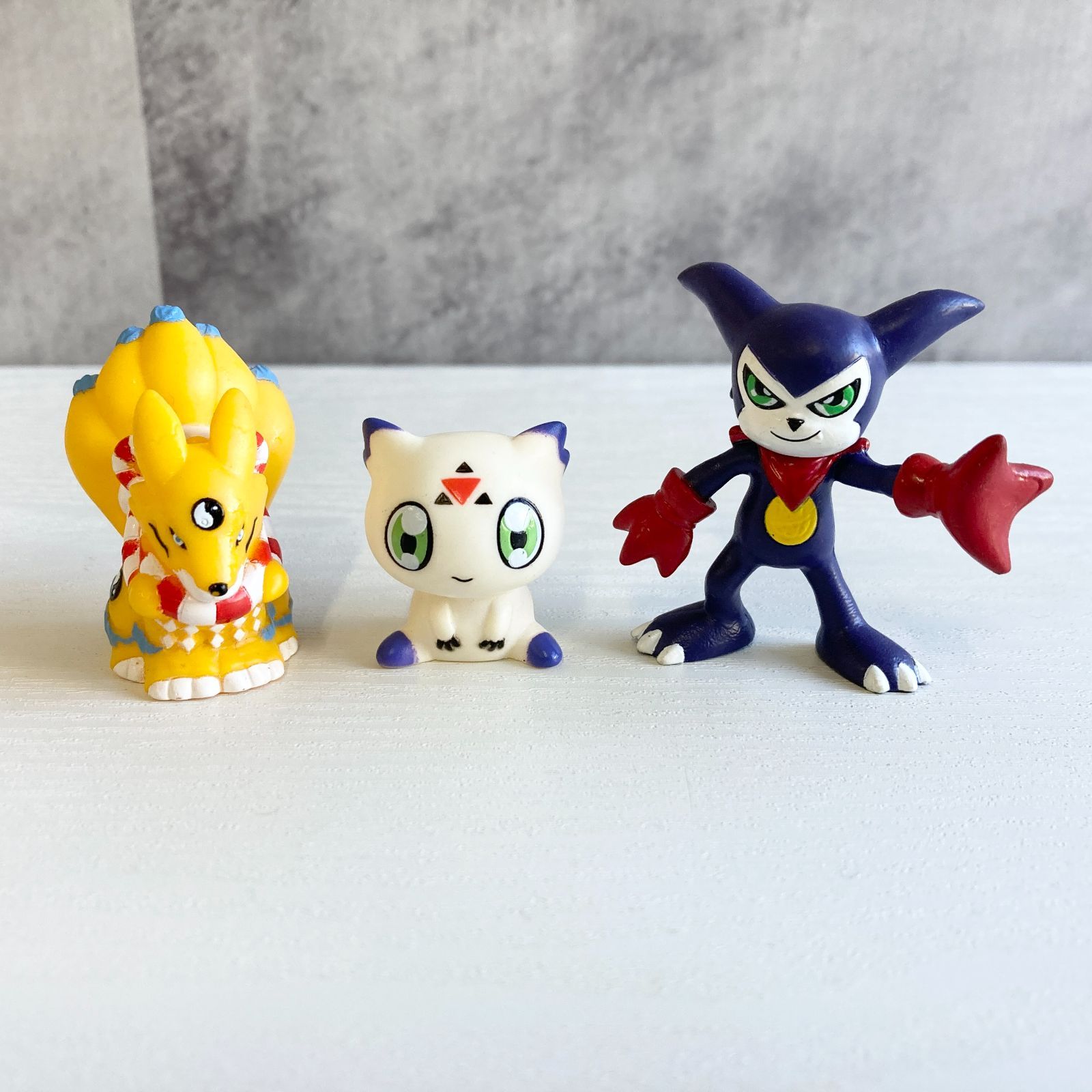 デジモン ソフビ フィギュア 3体セット インプモン クルモン