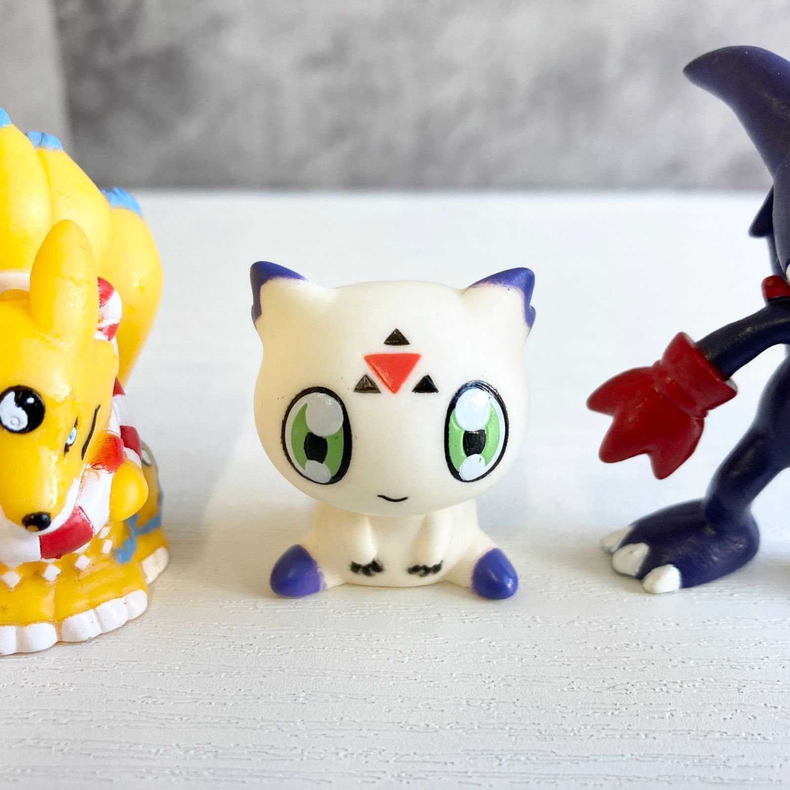 デジモン ソフビ フィギュア 3体セット インプモン クルモン