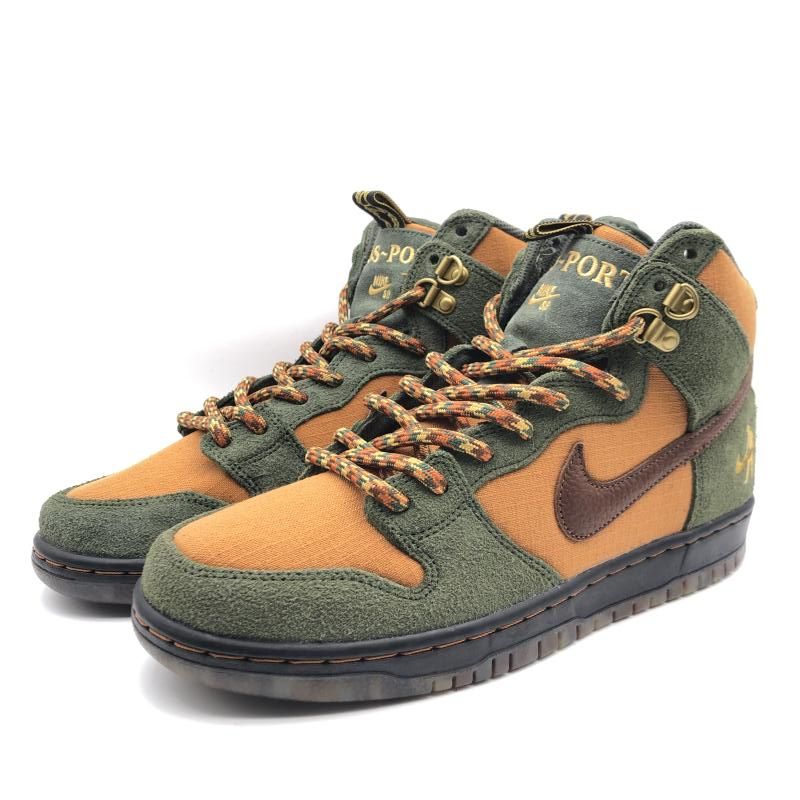 中古】NIKE SB×PASS~PORT DUNK HIGH PRO QS Work Boot マルチ 中古】NIKE SB×PASS~PORT DUNK HIGH PRO QS Work Boot マルチ