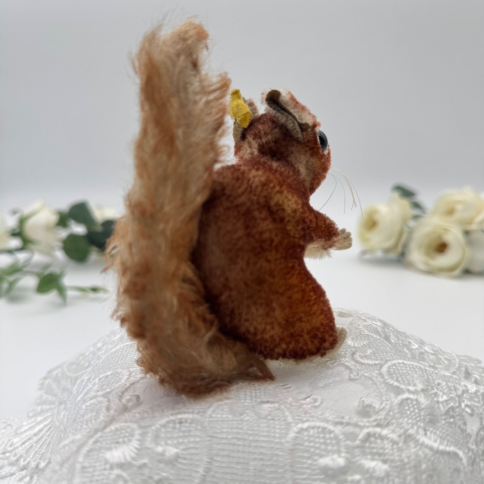 送料無料☆シュタイフ☆Perri Squirrel 12cm☆Disney Edition リスの
