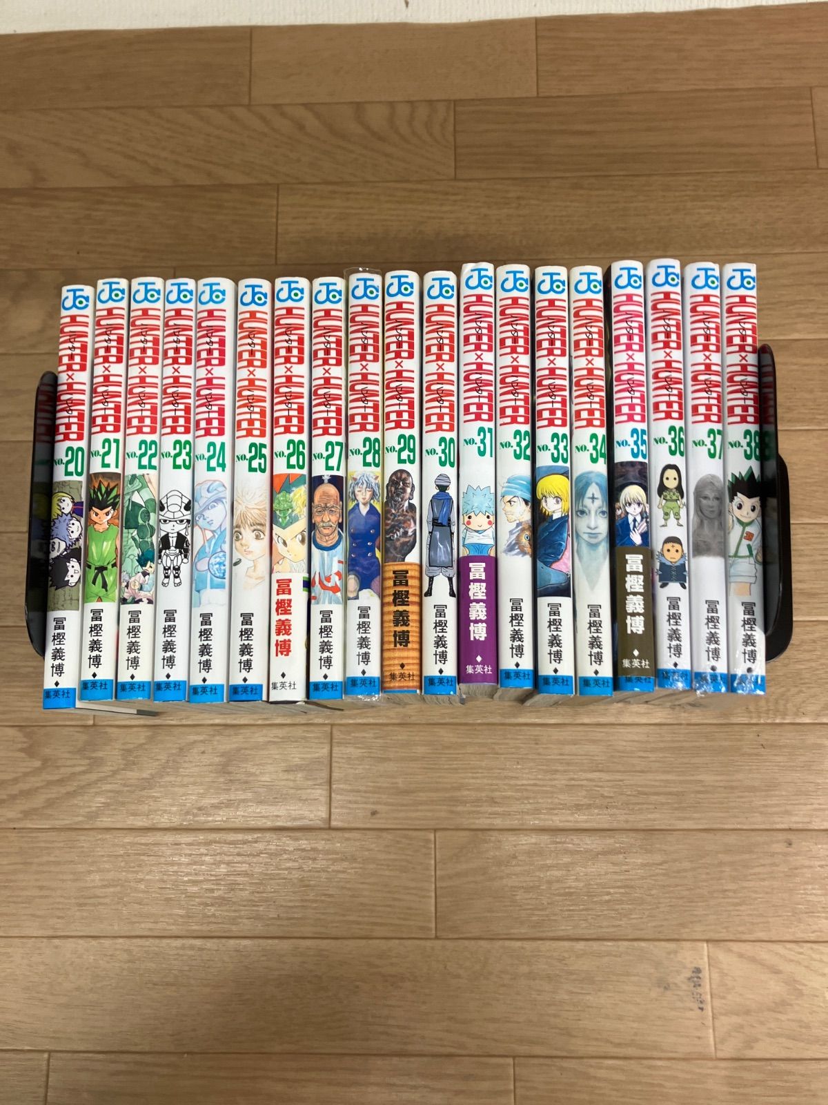 ☆①【未開封3冊】ハンターハンター HUNTER×HUNTER 1~38巻 コミック