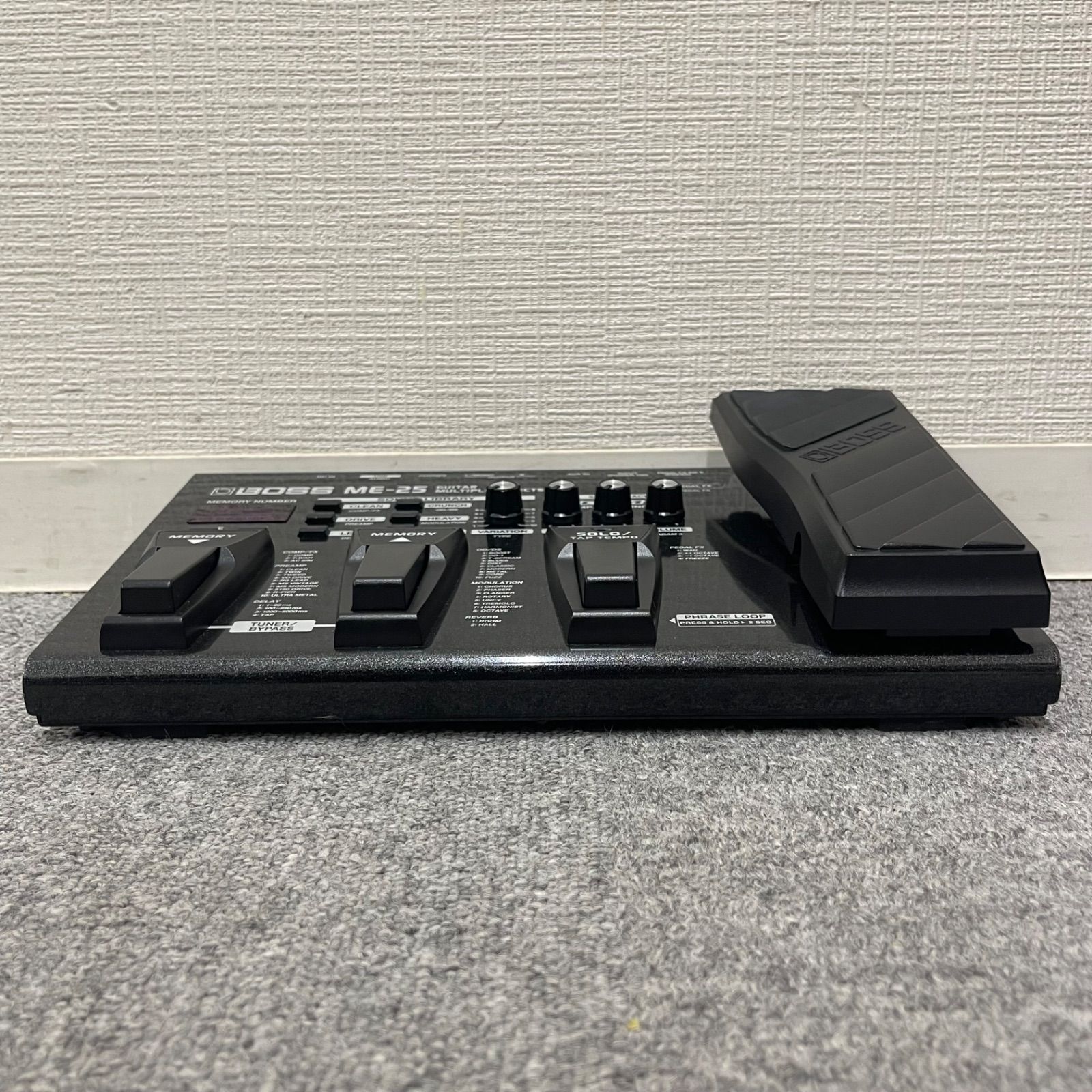 NPA】ジャンク BOSS ボス ギターマルチエフェクター ME-25 - メルカリ