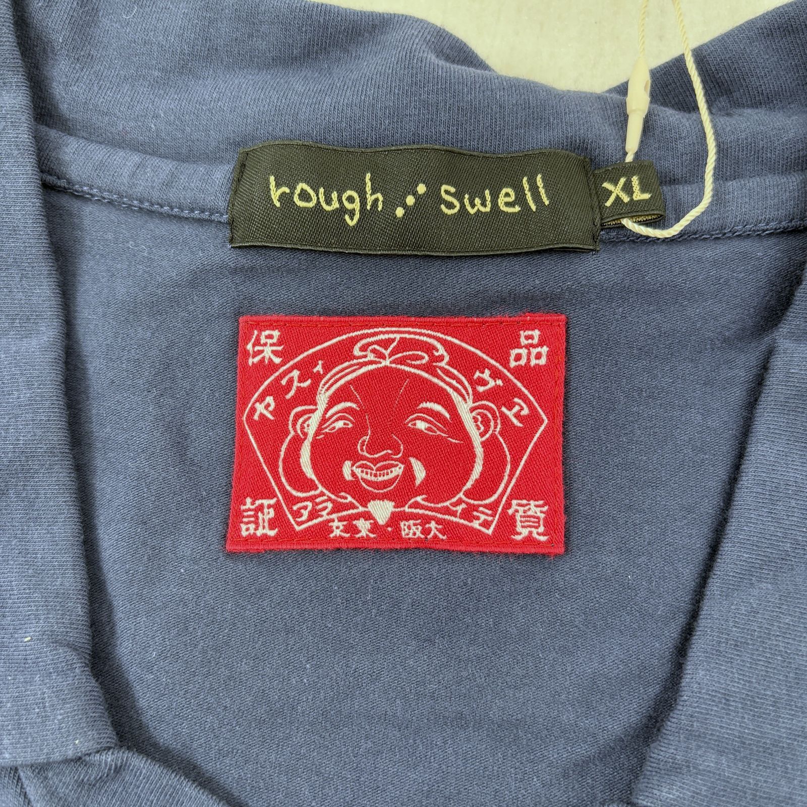 ROUGH&SWELL ラフアンドスウェル × EVISU エヴィス エビス 襟付き半袖