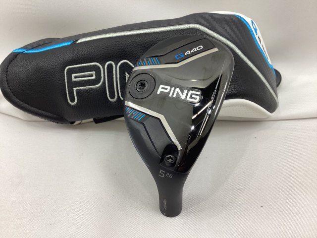 中古】ピン G440 ユーティリティ 5U/ヘッド単品 カバー付き//26[6166