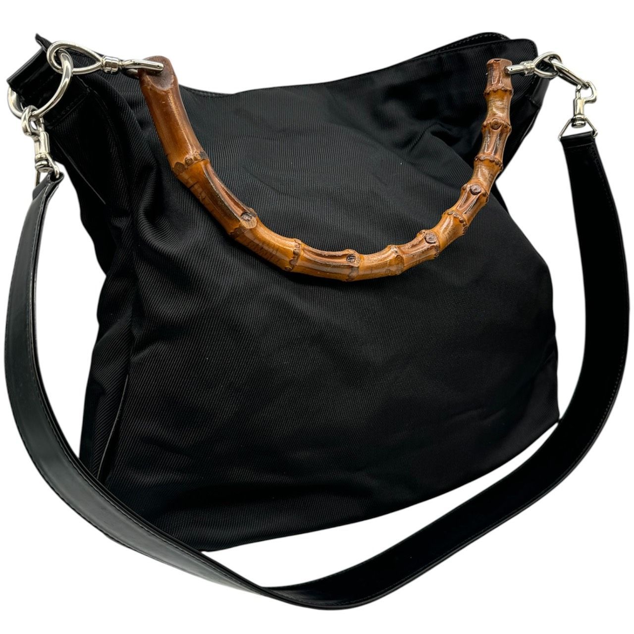 ◇GUCCI グッチ バンブー ハンドバック ショルダーバック ワン