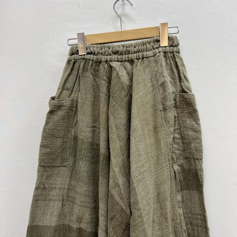 ウサト うさとの服 手織り 天然草木染め モモンガ ムササビ パンツ