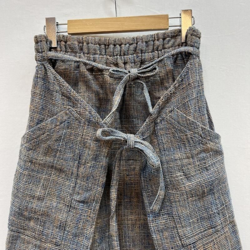 ウサト うさとの服 手織り 天然草木染め イカスカート レディース
