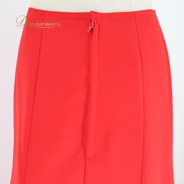 フラメンコ 衣装 ファルダ スカート 赤 ボランテ フリル 無地 レッスン