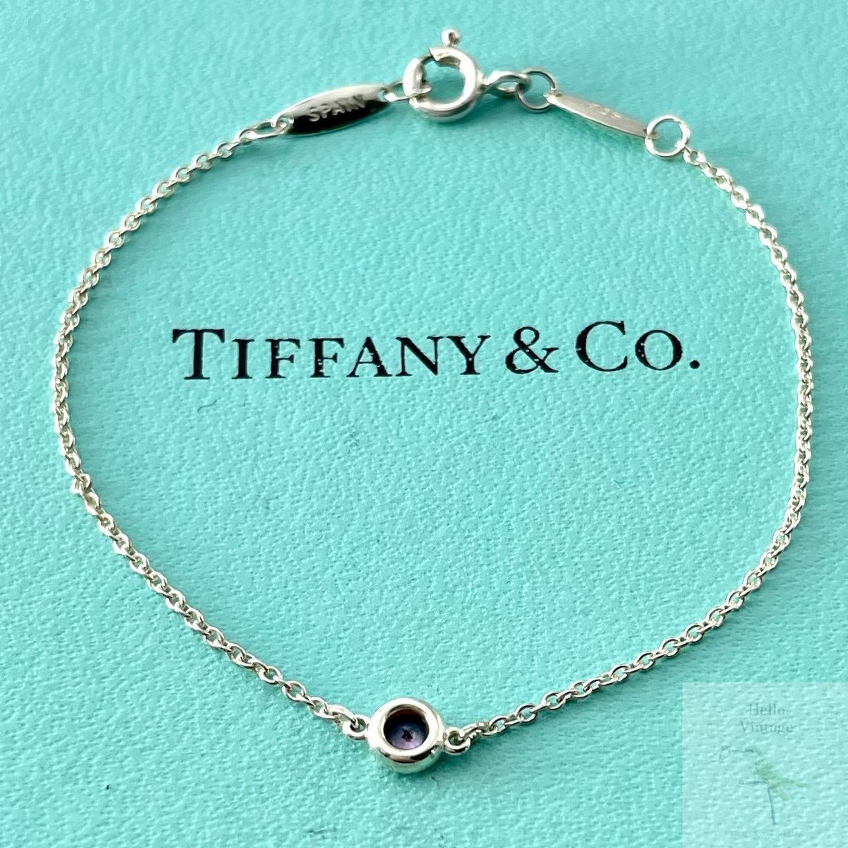 ティファニー ピンクサファイア バイザヤード ブレスレット 925 ZV2fe