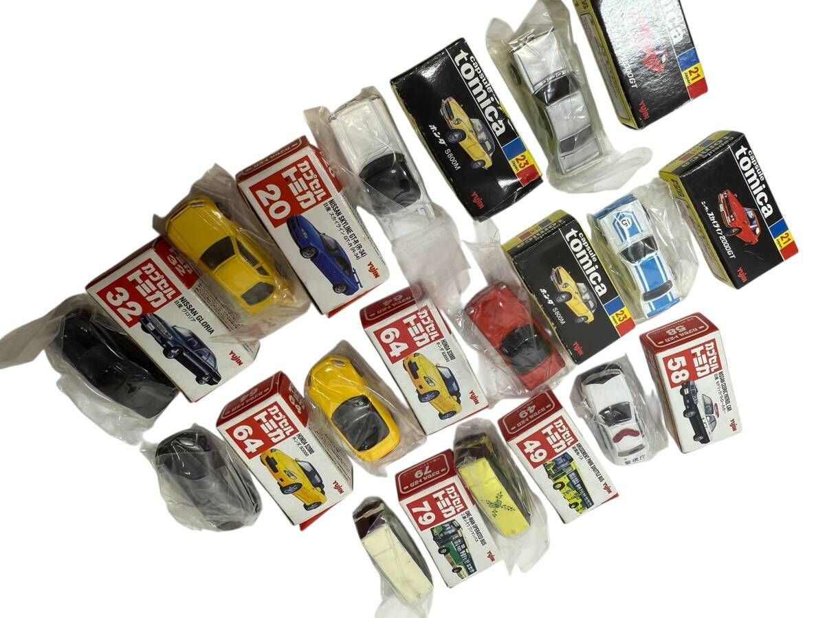 タカラトミー 『カプセルトミカ』11台 おまとめ 未使用品 タカラ