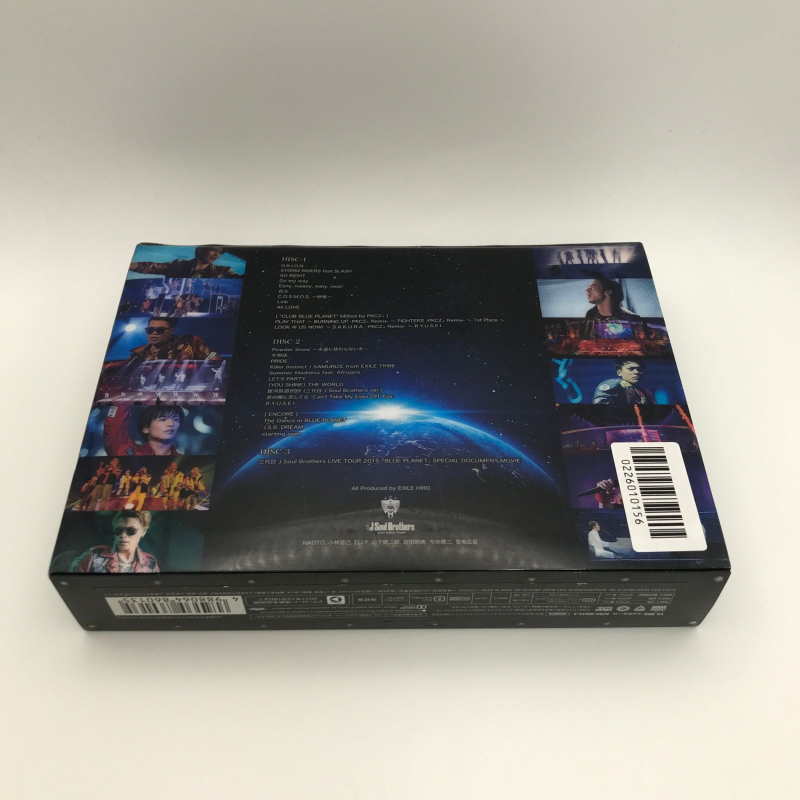 DVD RZBD-86013 LIVE TOUR 2015 BLUE PLANET 初回生産限定/三代目 J