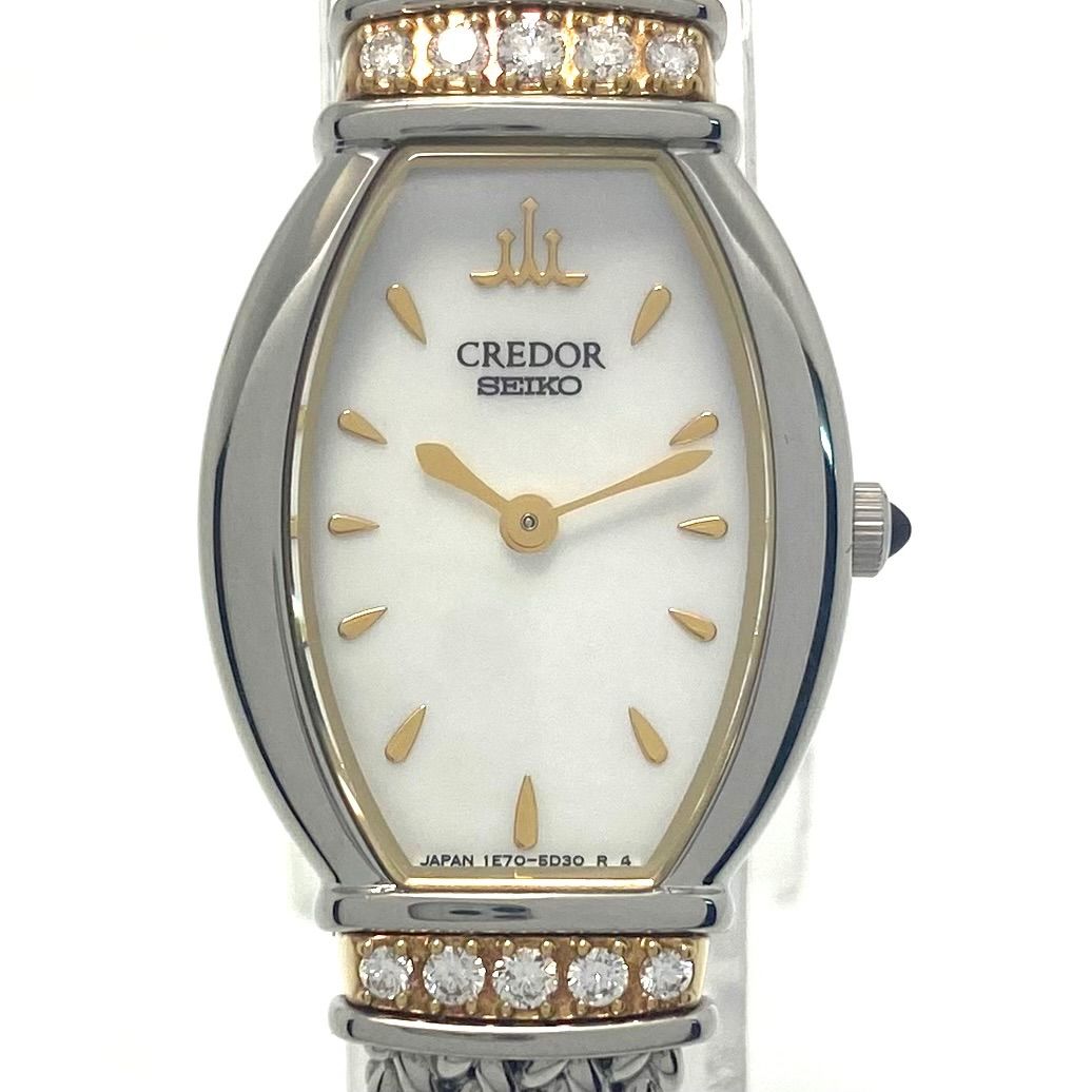 美品・電池交換済み】腕時計 レディース セイコー SEIKO クレドール