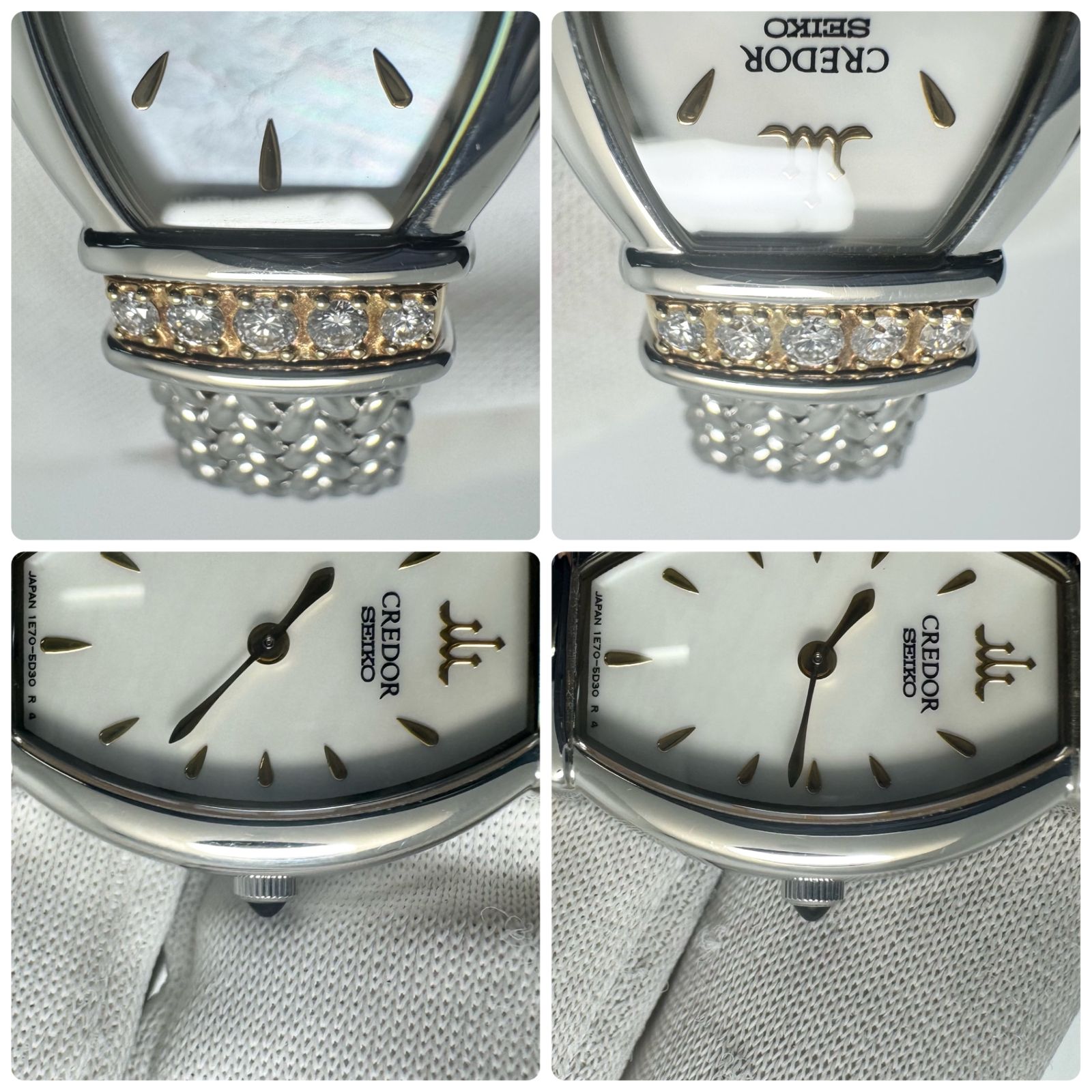 美品・電池交換済み】腕時計 レディース セイコー SEIKO クレドール 