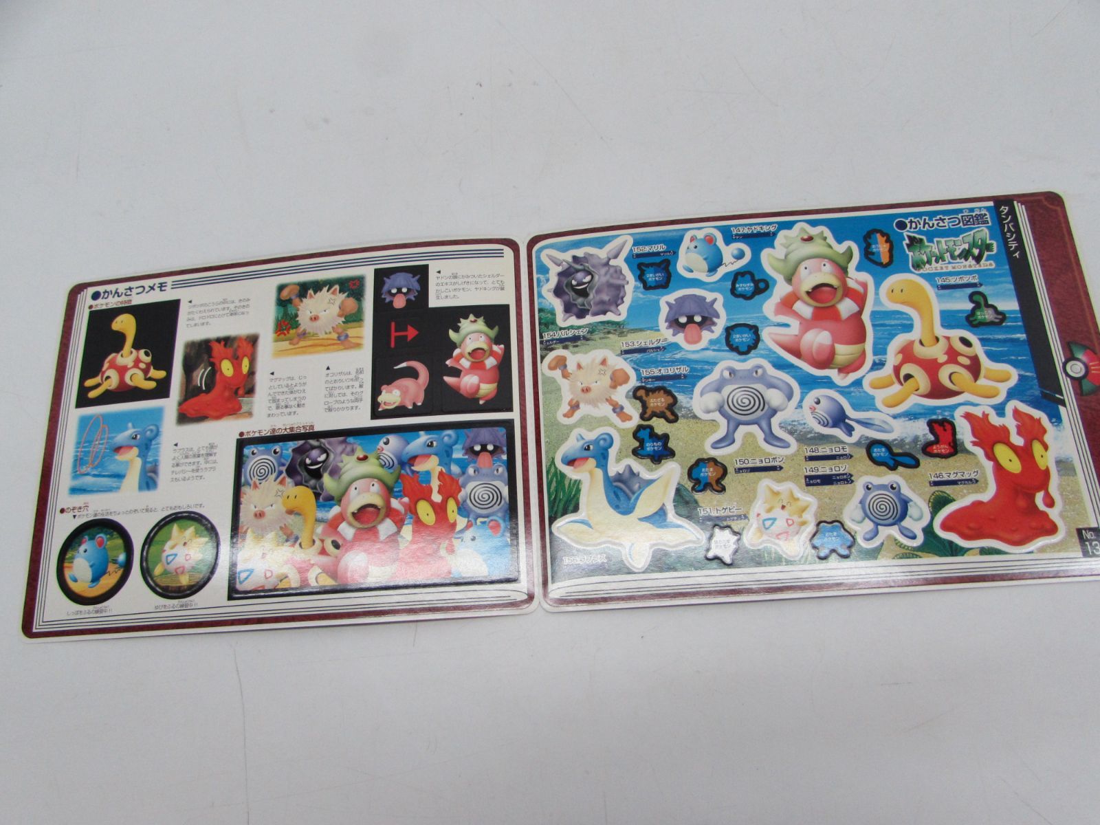 未剝がし ポケットモンスター ILLUSTRATED GUIDE ジャンボシールダス