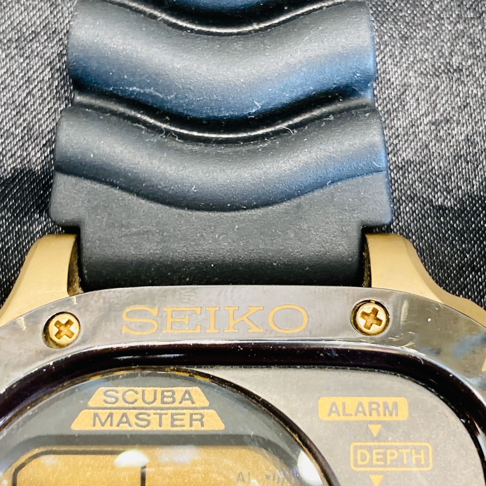 A【稼働品】SEIKO セイコー M725-5A00 SCUBA MASTER スキューバ 