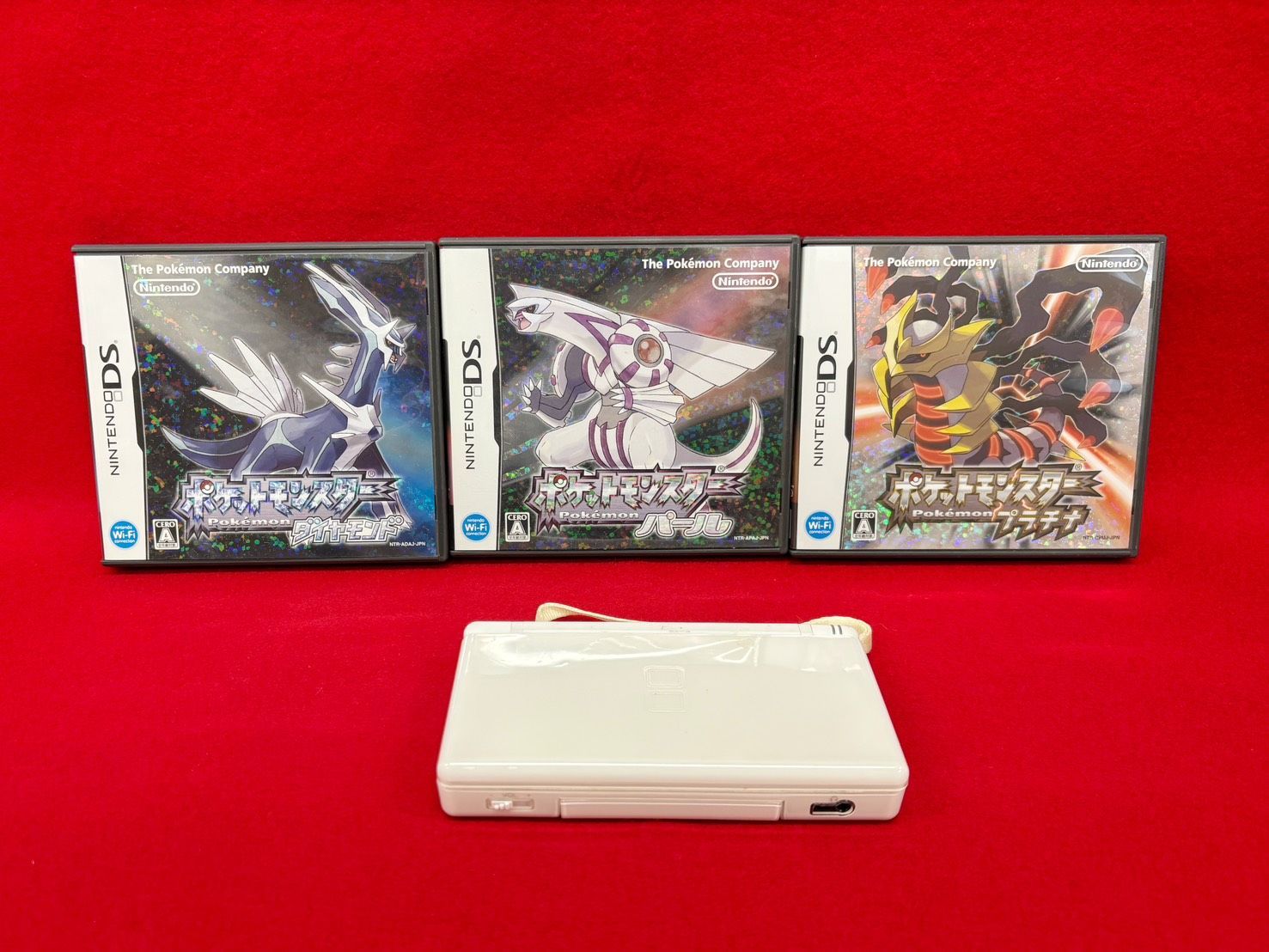 na-08811】ポケットモンスター ダイヤモンド パール プラチナ DS本体付