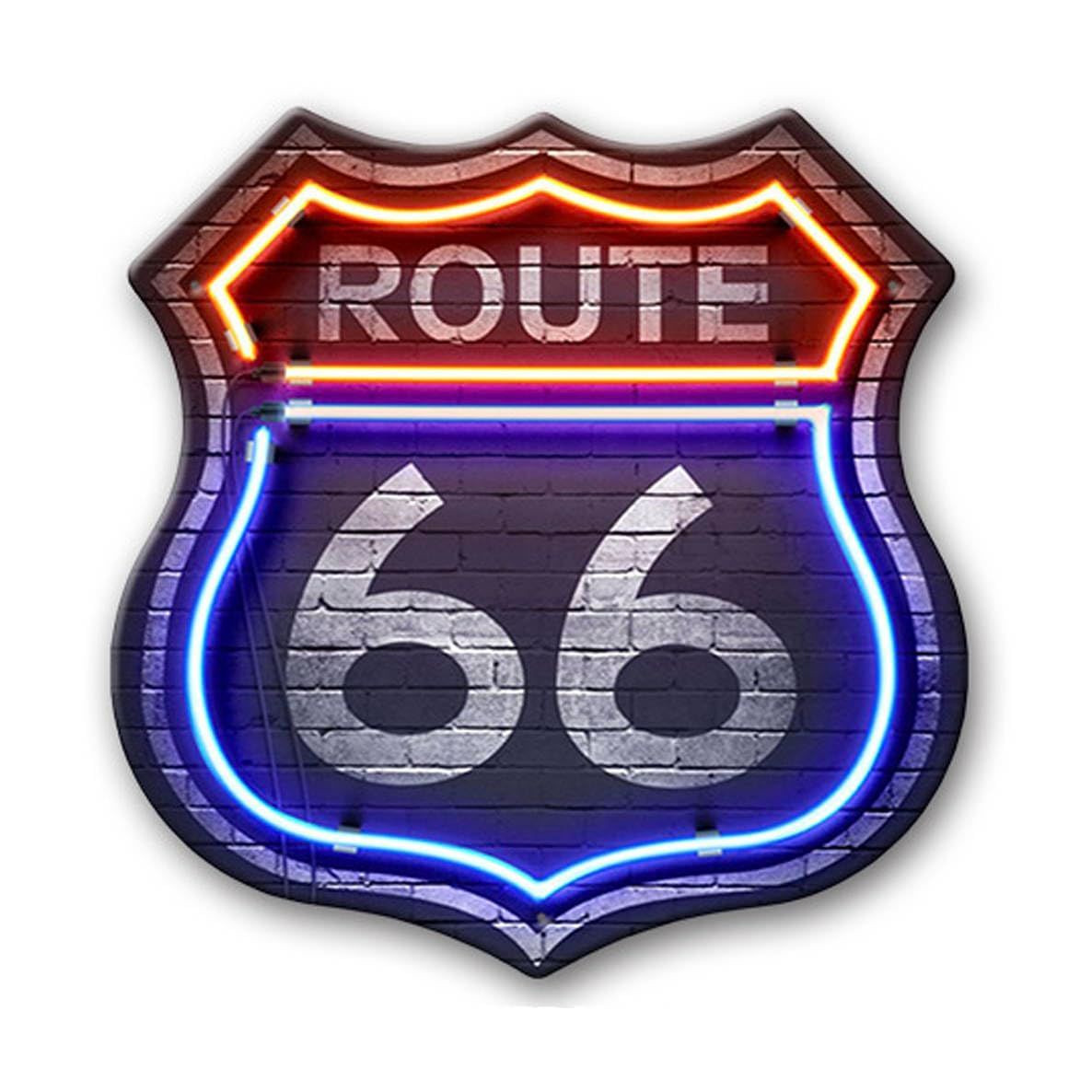 USA ブリキプレート アメリカン ルート66 BIGサイズ 看板 ヴィンテージ