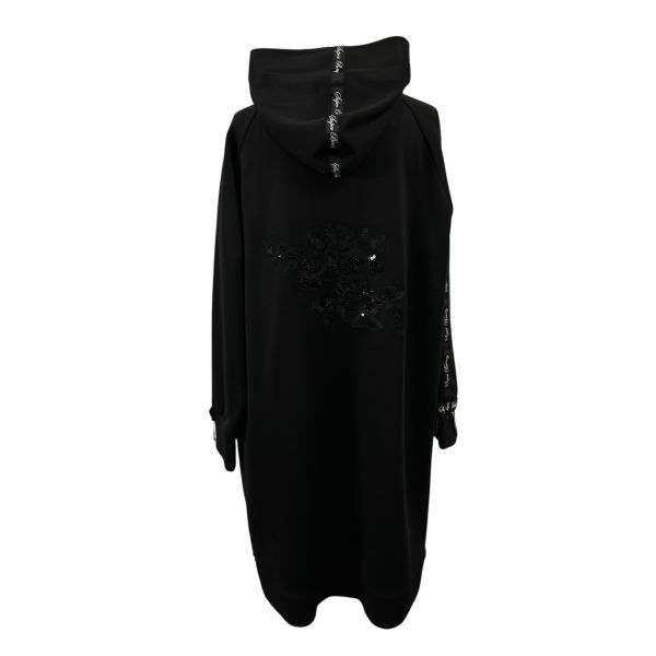 ◇ スーパービューティー super beauty ジップパーカー ロング丈 長袖