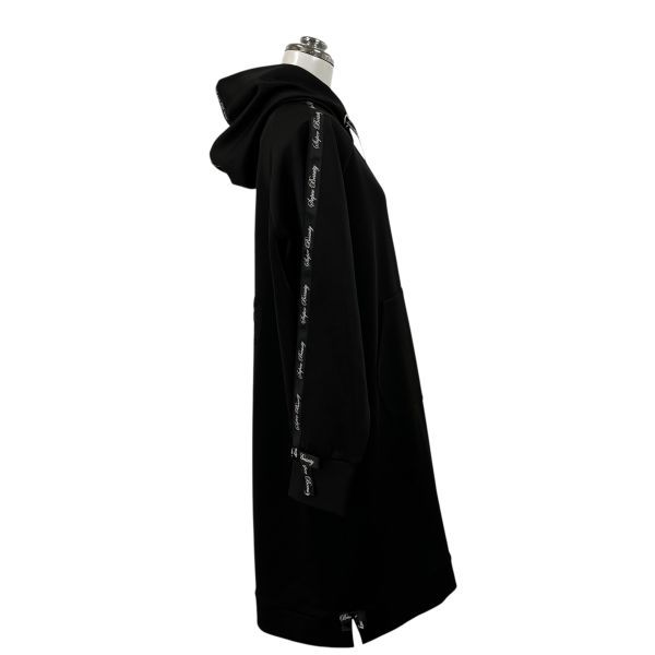 ◇ スーパービューティー super beauty ジップパーカー ロング丈 長袖