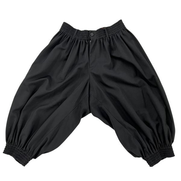 ◇ ヨウジヤマモト Yohji Yamamoto サルエルパンツ ボトムス 五分丈
