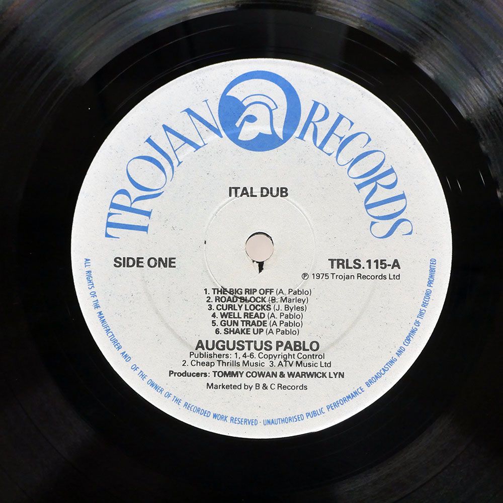 UK盤 AUGUSTUS PABLO/ITAL DUB/TROJAN TRLS115 LP - メルカリ