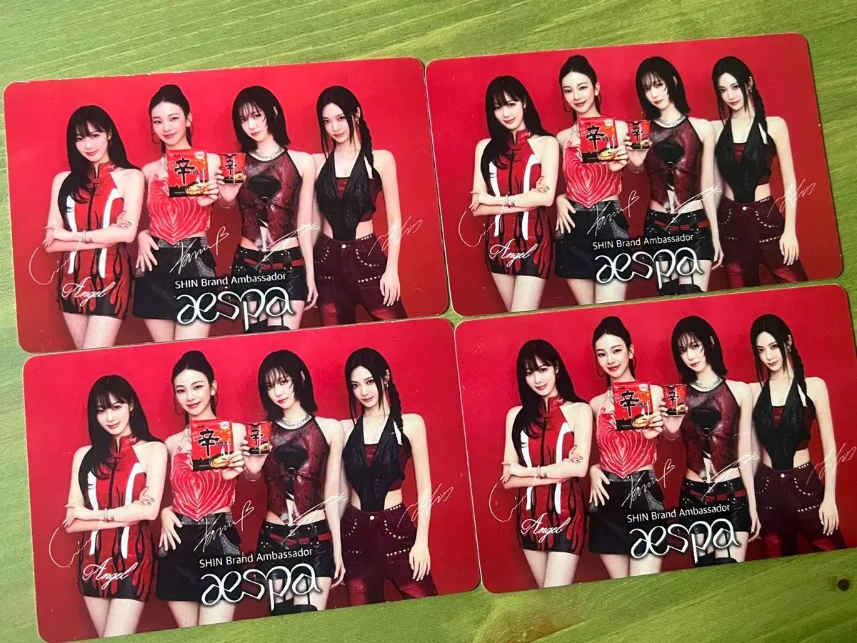 aespa（エスパ） × 辛ラーメン トレカ まとめ 出品 - メルカリ