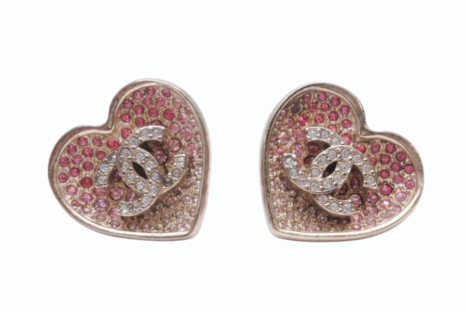 CHANEL シャネル ハートココマーク ピアス 重量約14.6g C23P刻印 GP