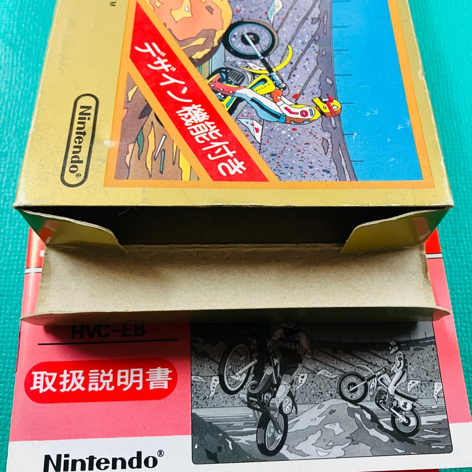 取説、カセット美品】ファミコン エキサイトバイク FC - メルカリ