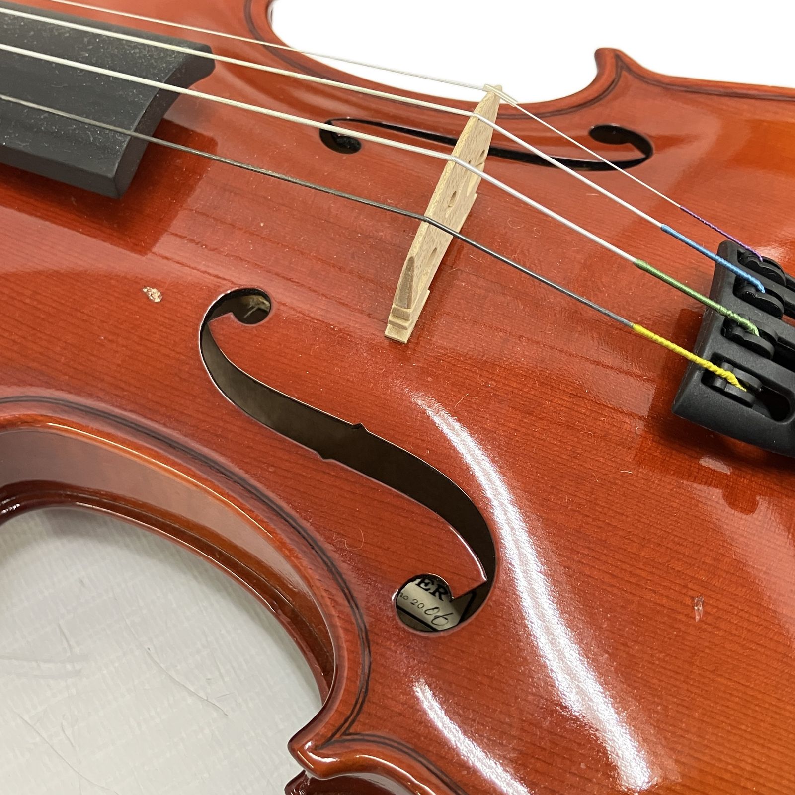 Rudolph Fiedler GOF サイズ 3/4 2006 バイオリン 弓 ケース 付き 中古